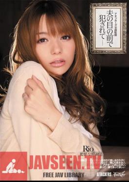 Mosaic IPTD-853 Rio ถูกเย็ดต่อหน้าสามีของเธอภายใต้การดูแลอย่างเต็มที่ของ Atakkazu