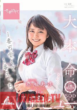 SDAB-091 Studio SOD Create – น่ารักและ Sluttiest Ayu Harukaze อายุ 19 ปีเพียงการแสดงเดียวเท่านั้น SOD Exclusive Porn Debut Ayu Harukaze