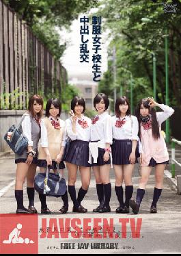 ZUKO-038 Studio Zukkon / Bakkon Uniform Schoolgirls – Creampie Orgy