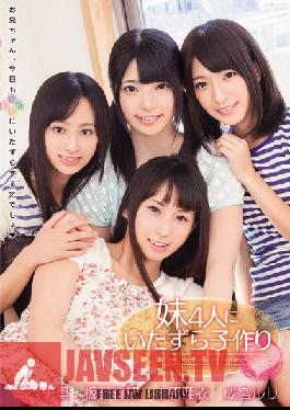 ZUKO-044 สตูดิโอ Zukkon / Bakkon สนุกกับการทำลูกน้อยกับลูกเจี๊ยบ 4 ตัว