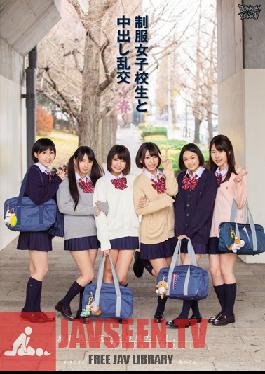 ZUKO-050 Studio Zukkon/Bakkon Cum Orgy Spring Uniforms และ School Girls